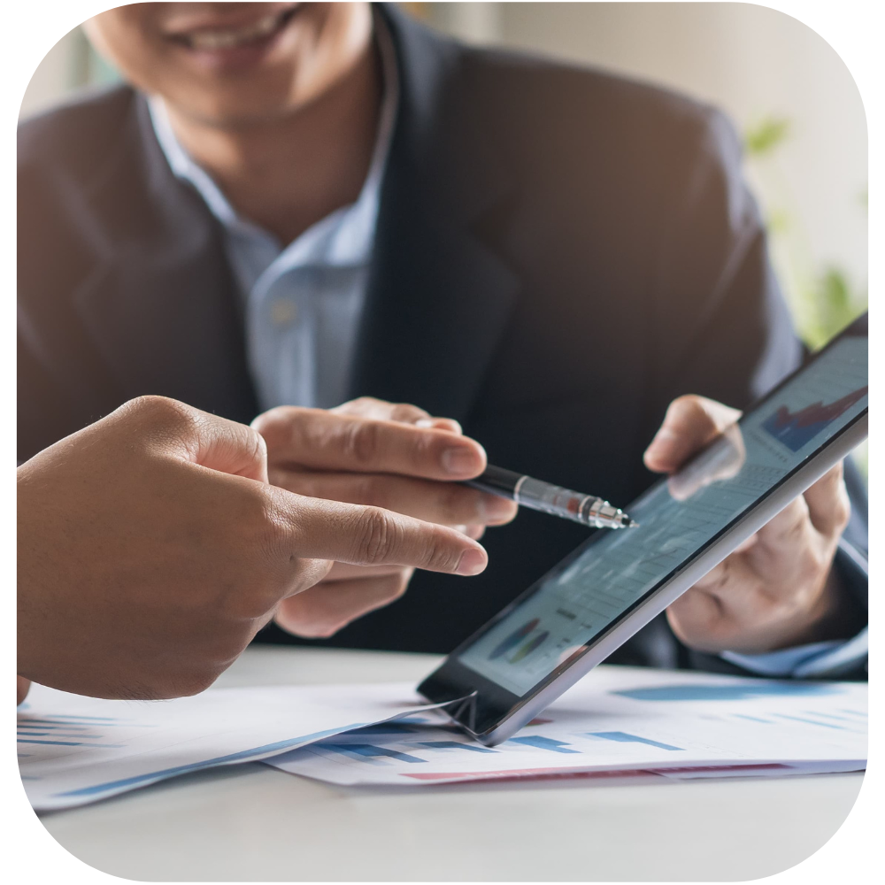 Meeting with a financial services provider